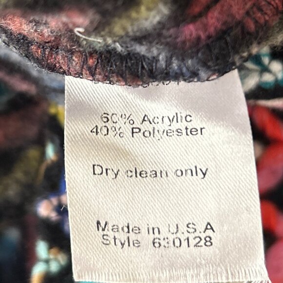 Ivy Jane SZS/M Multi Color Boxy Sweater Hand Knit Chunky Aesthetic Boho Festival - Picture 9 of 9